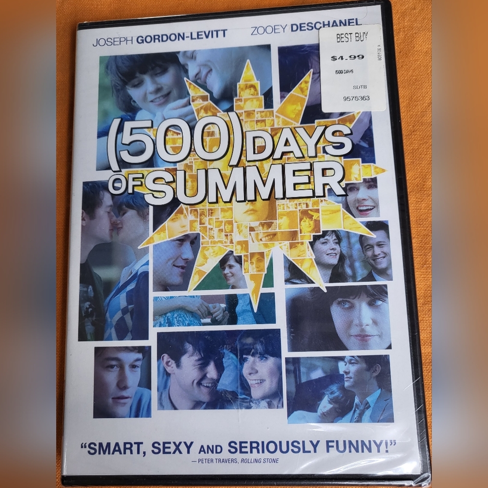 (500) Days of Summer DVD movie widescreen 2009 new unopened